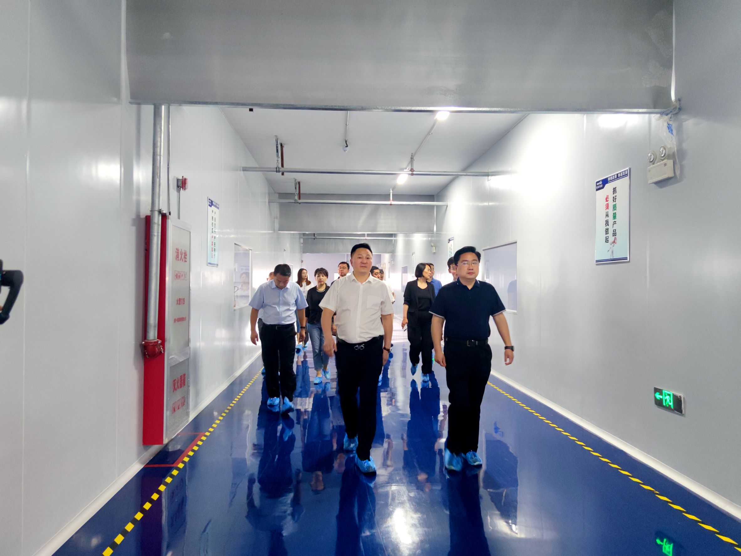 高新区管委会莅临亚星会员登录调研指导