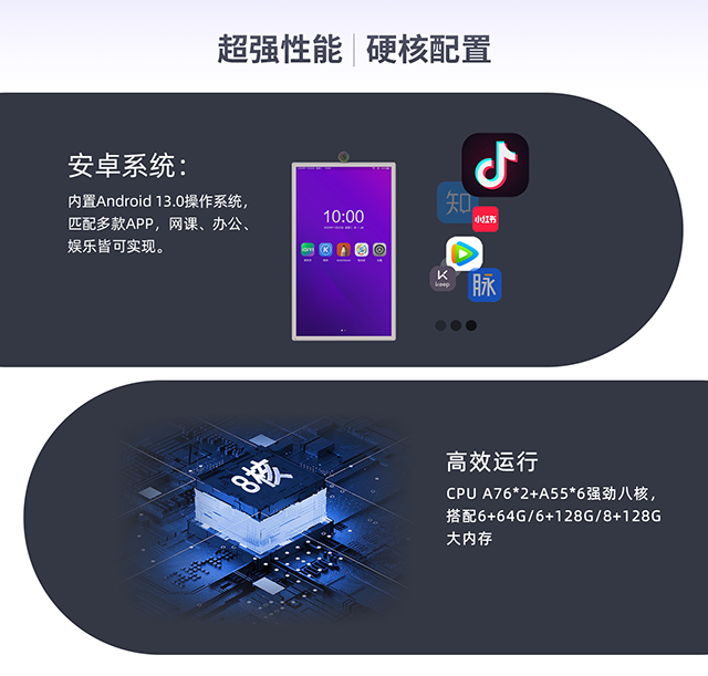 亚星会员登录科技闺蜜机性能强大，搭载8+128G八核处理器Android 13.0